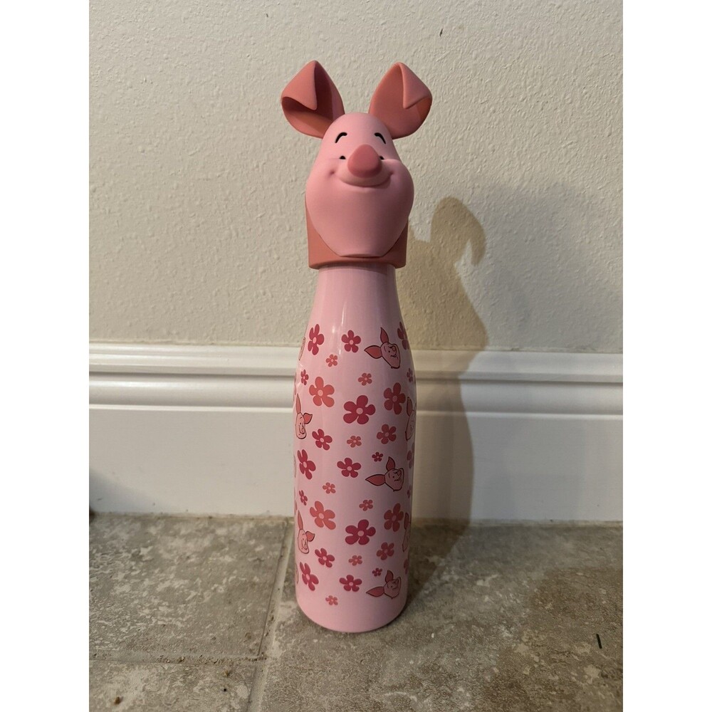 Disney Piglet Stainless Steel Water Bottle 17oz Winnie The Pooh